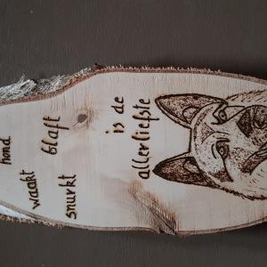 decoratief naambord duitse herder 22 €